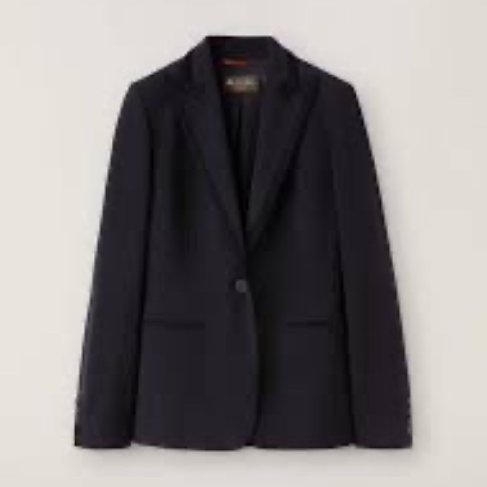 Loro Piana Black Tuxedo Blazer Dinner Jacket